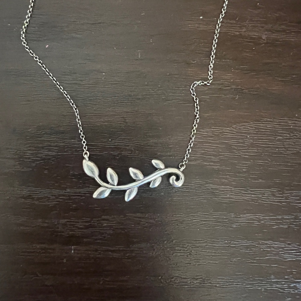 Tiffany & Co. Olive Branch Necklace